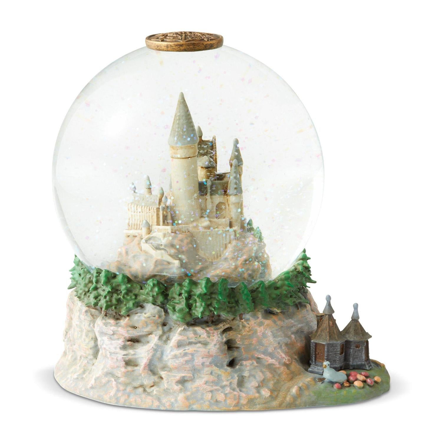Hogwarts castle - front view water ball