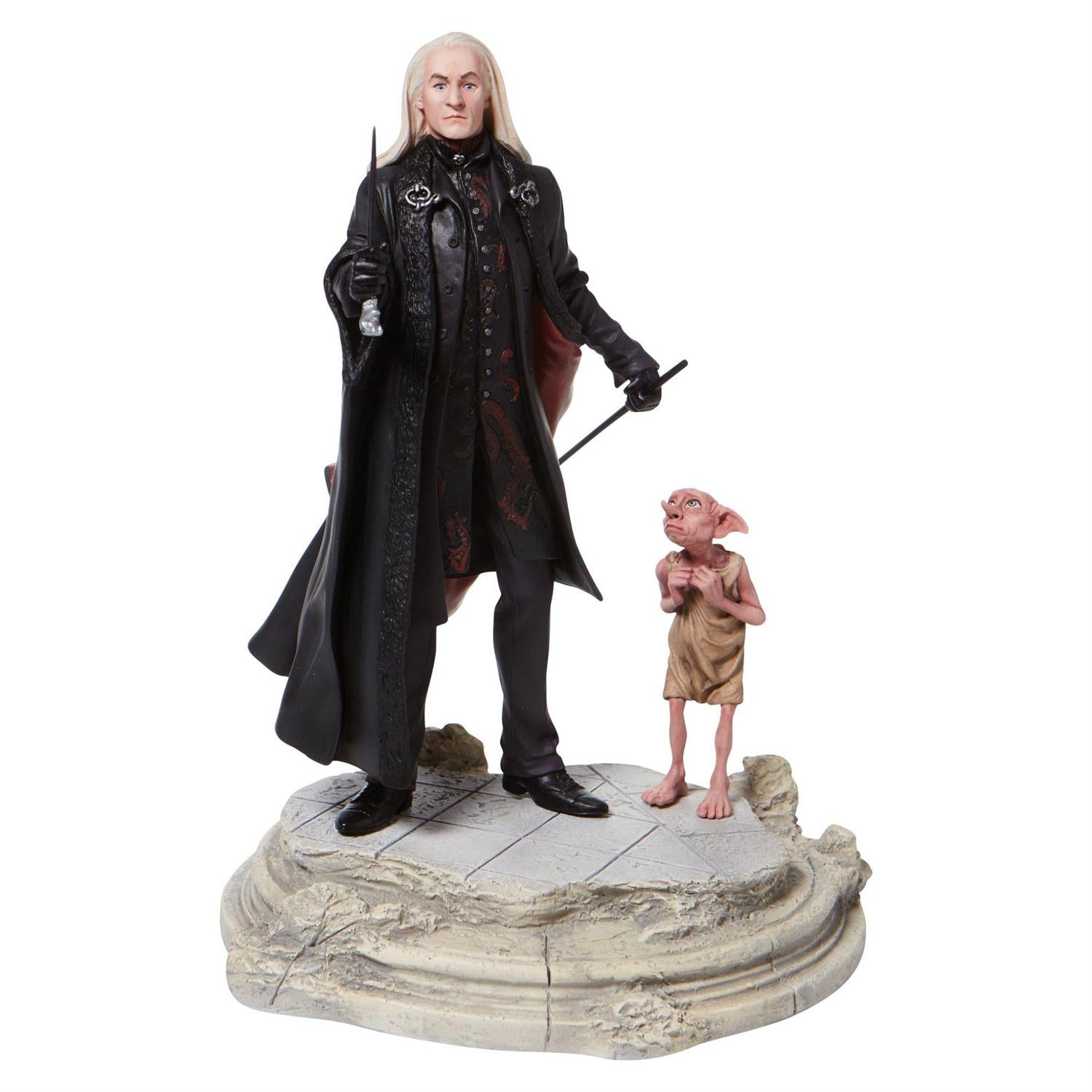 Lucious Malfoy with Dobby - figurine