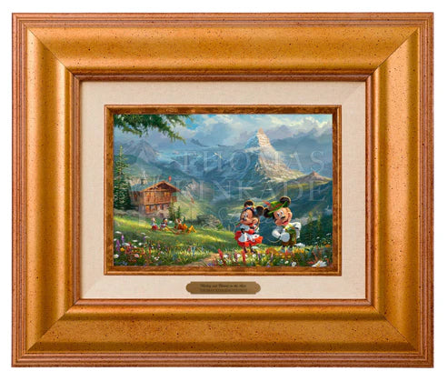 Mickey and Minnie in the Alps