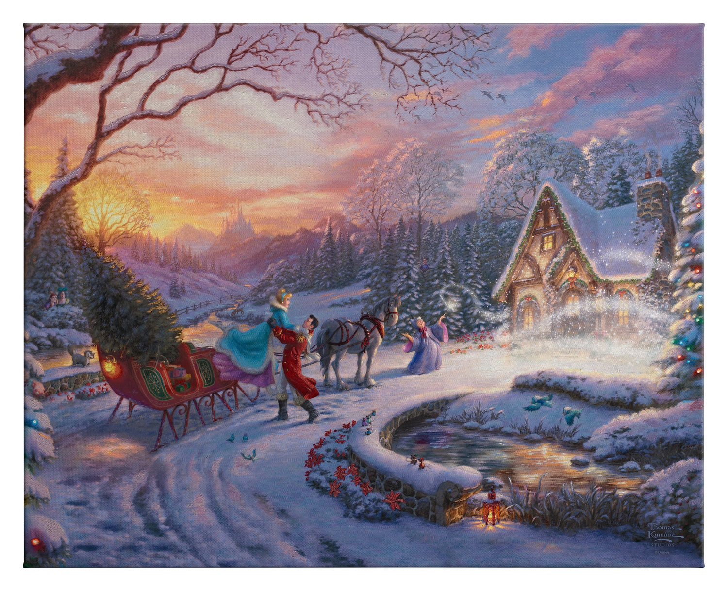 Cinderella  Bringing Home the Tree