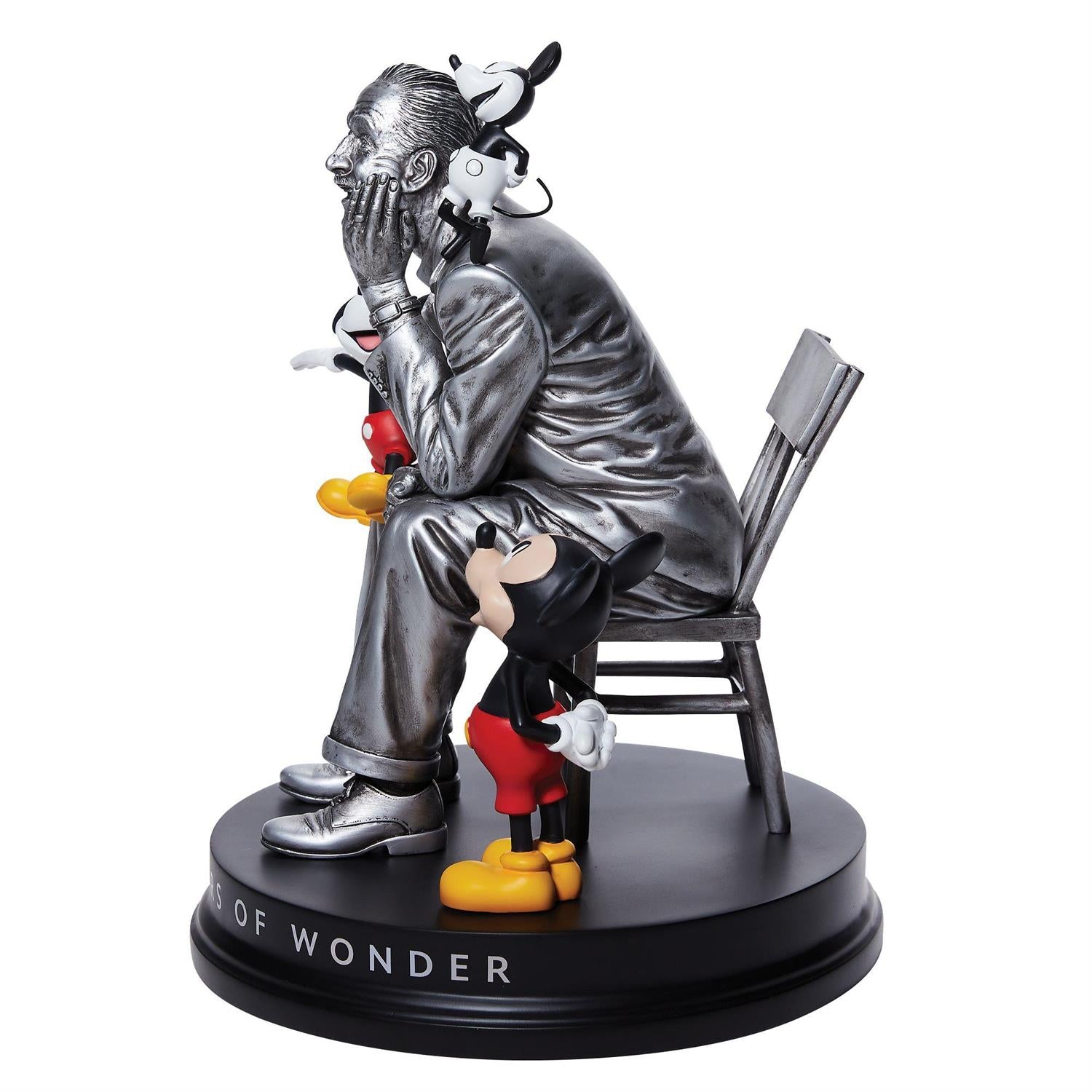 Disney100 Walt w/Mickey - Side view