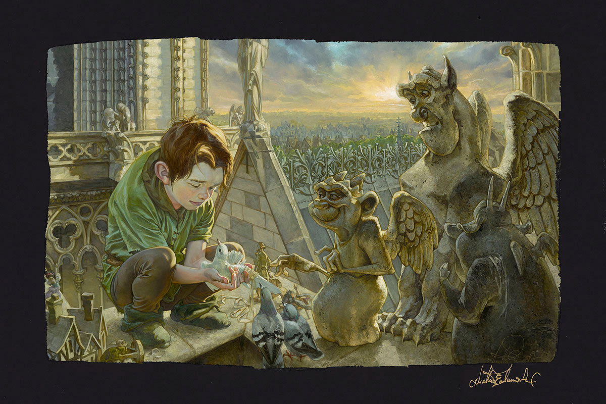 Quasimodo and his Gargoyle companions.
