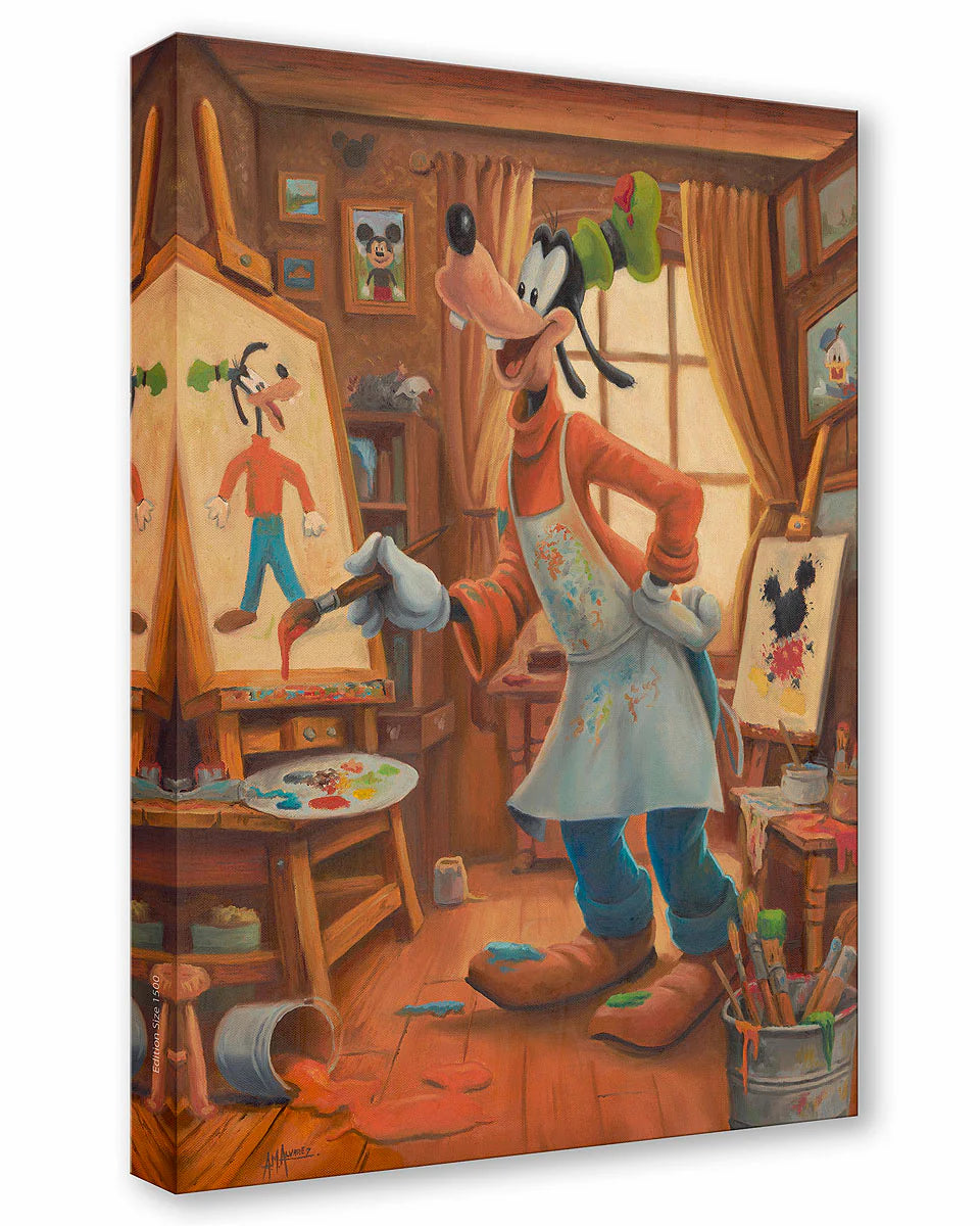 Goofy the Artist