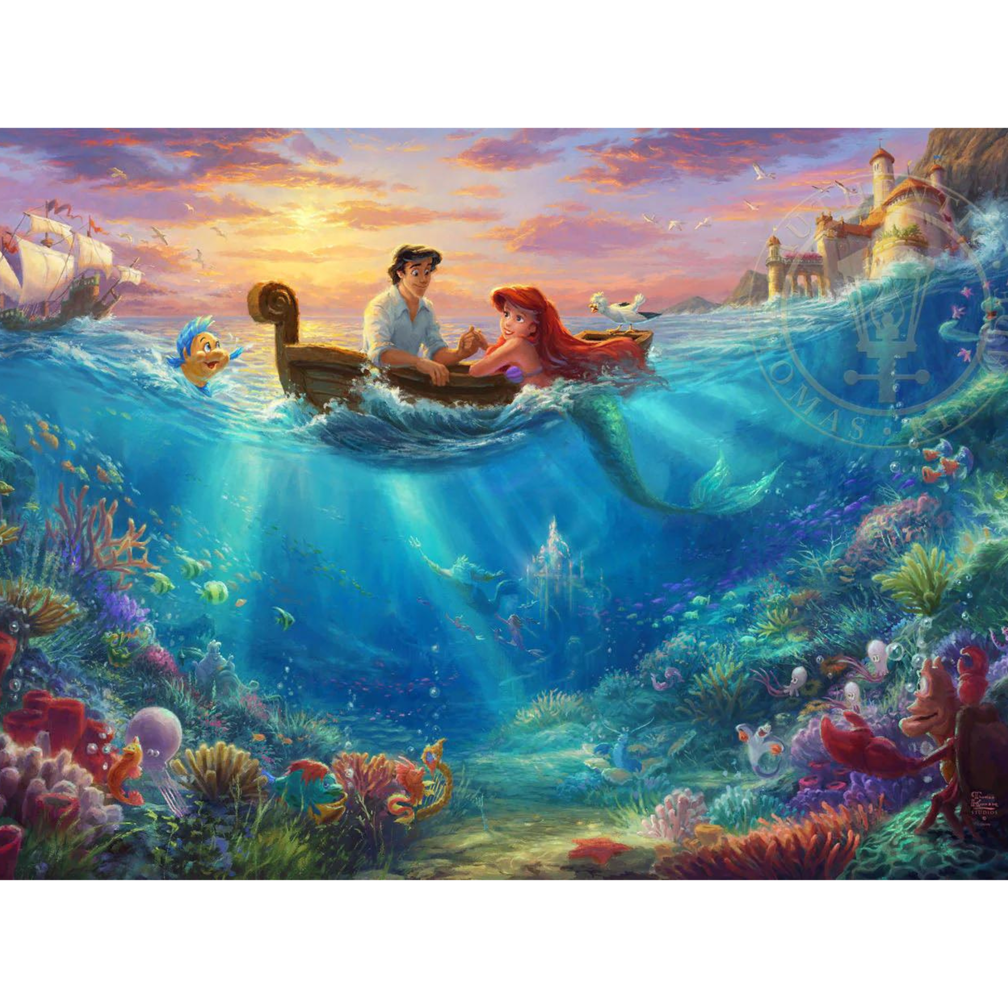 Disney - The Little Mermaid Falling in Love - Jewel Edition