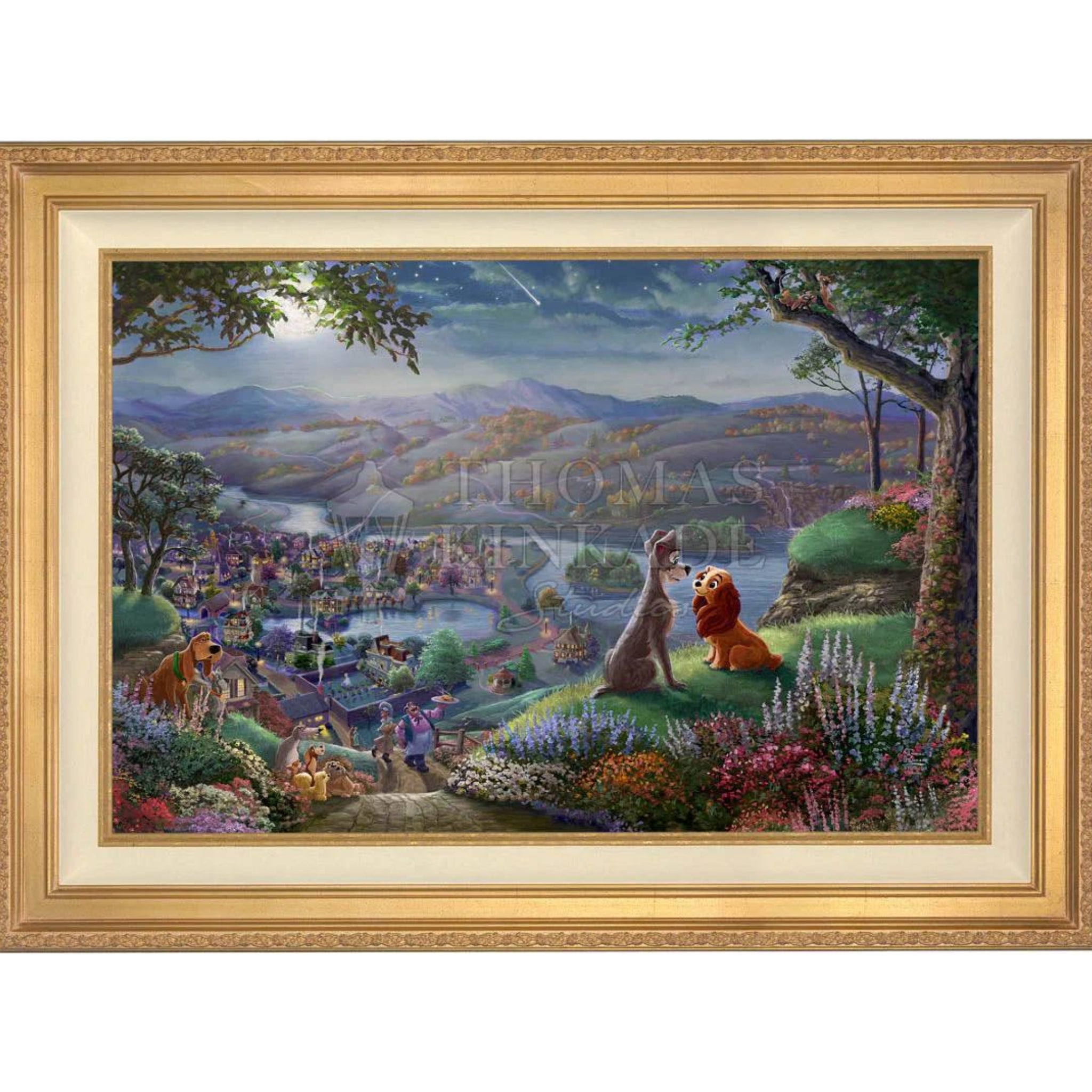 Disney - Lady and the Tramp Falling in Love - Jewel Edition