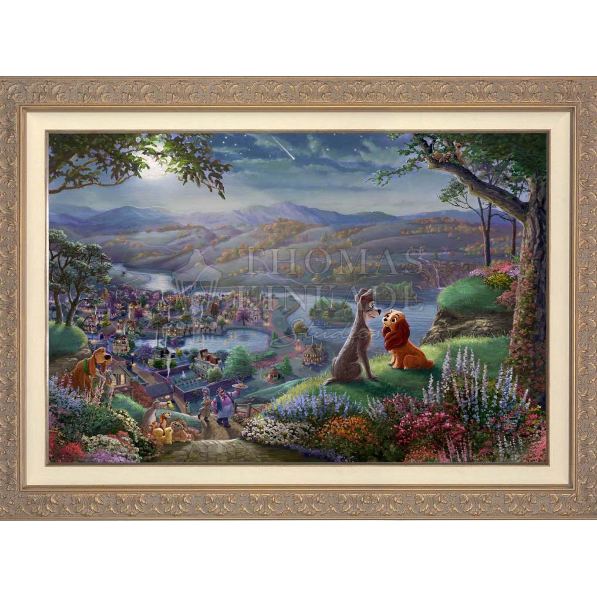 Disney - Lady and the Tramp Falling in Love - Jewel Edition