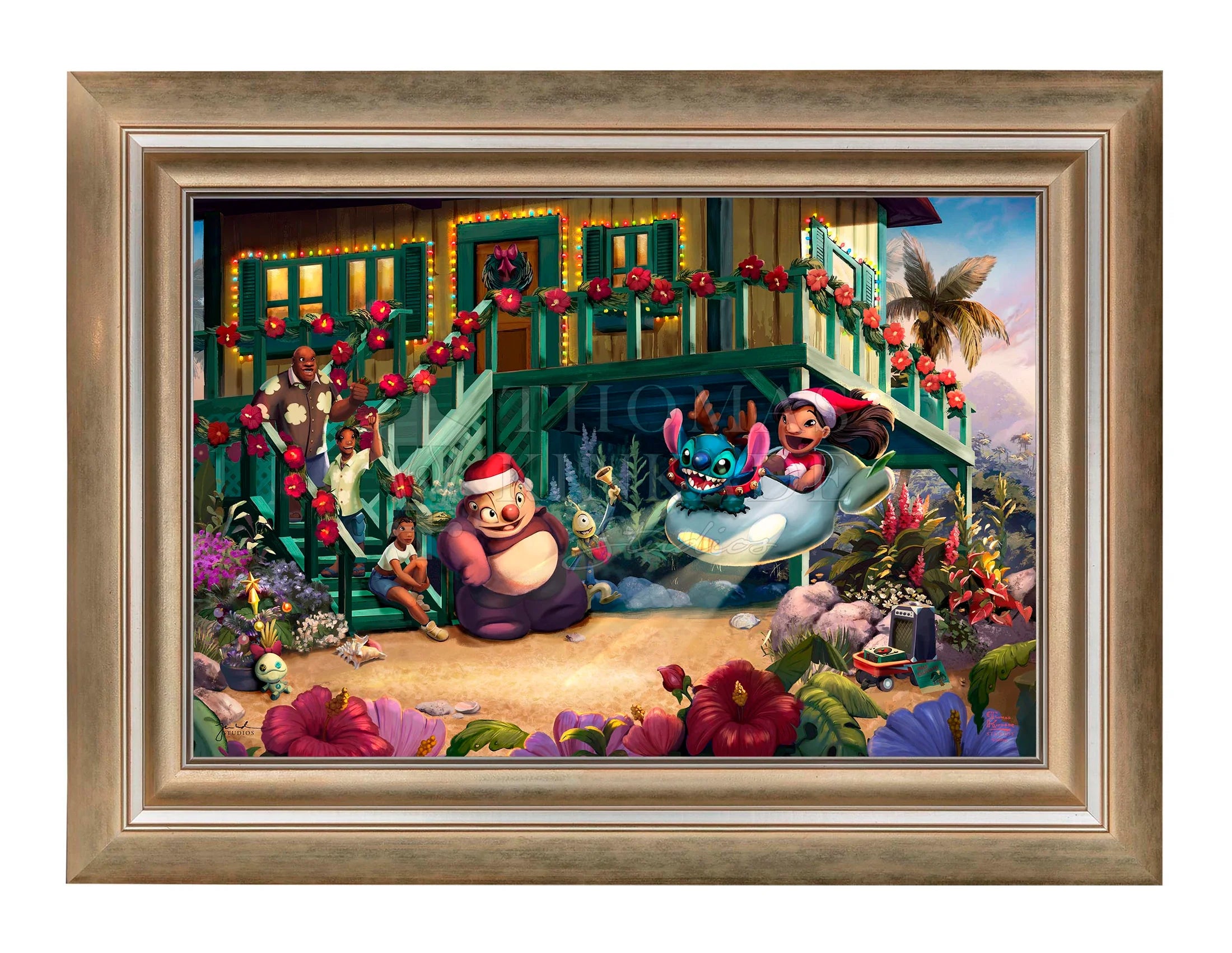 Brushed Gold Frame