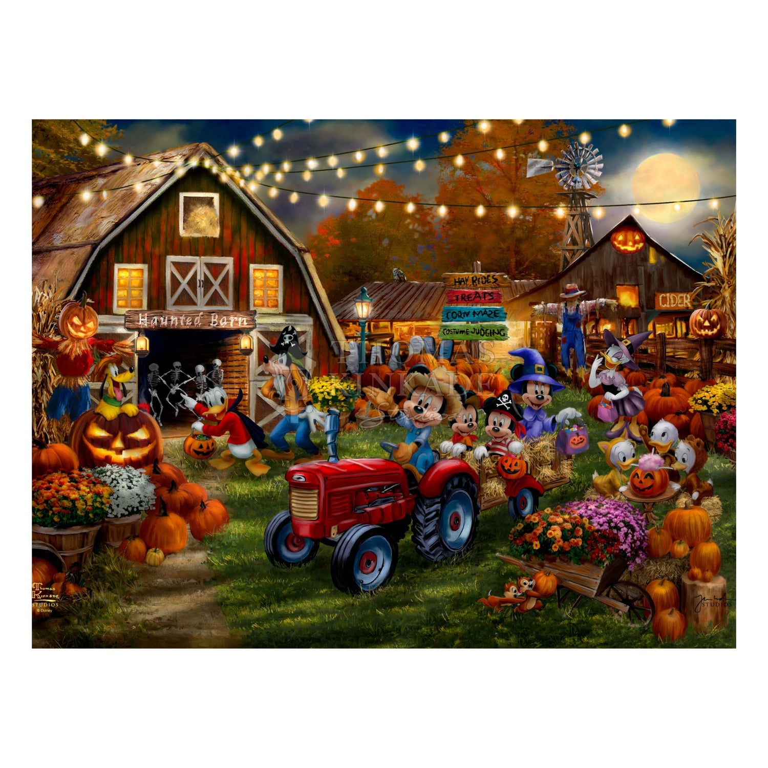 Disney - Mickey and Minnie Pumpkin Festival - Jewel Edition