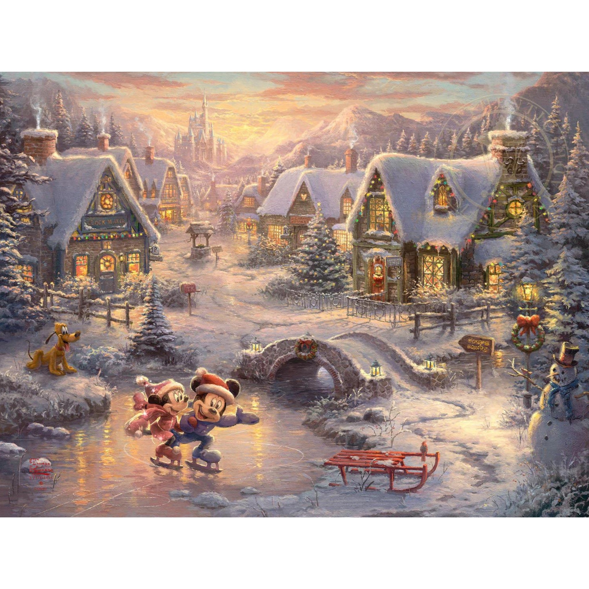 Disney - Mickey and Minnie Sweetheart Holiday - Jewel Edition