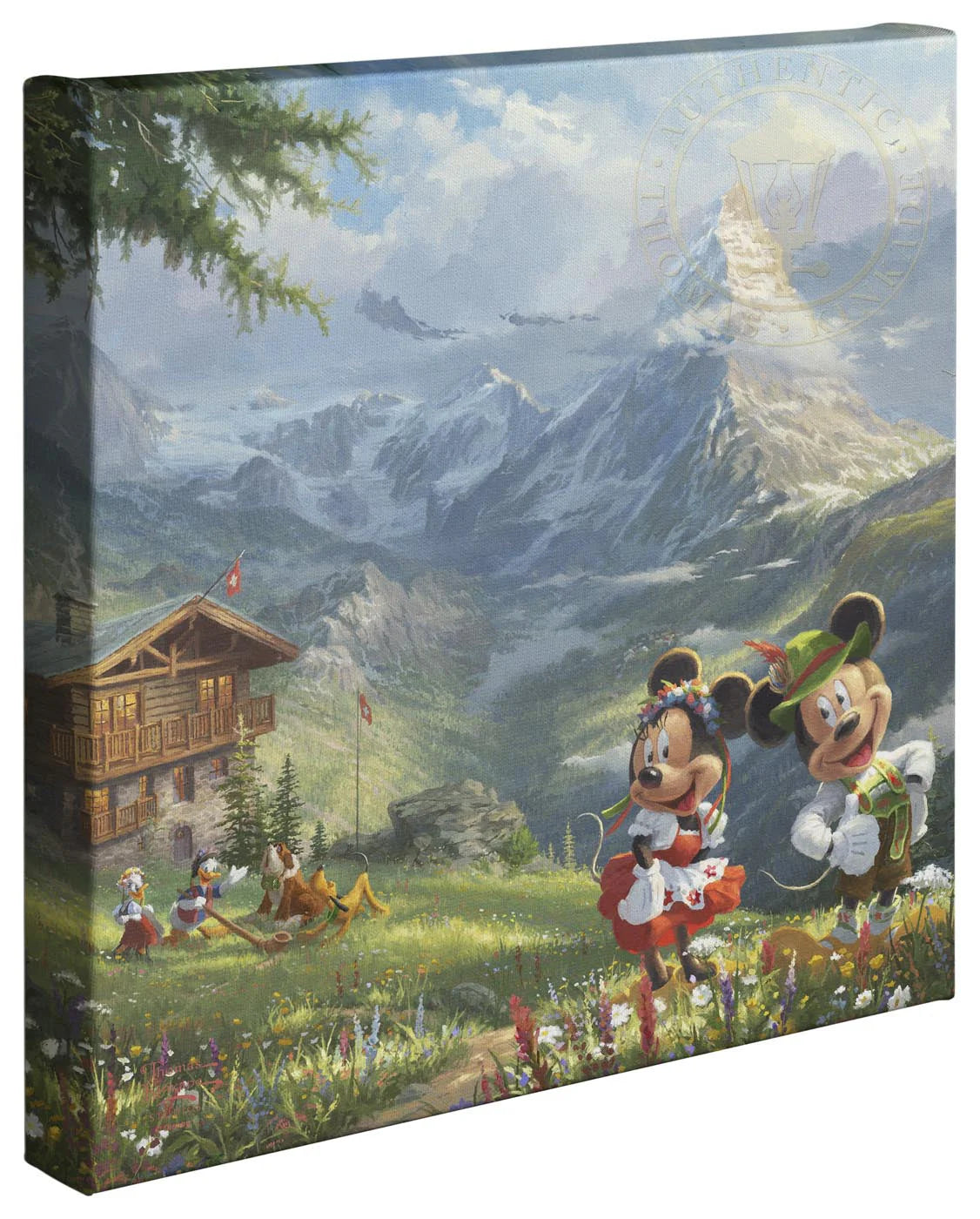 Disney - Mickey and Minnie in the Alps
