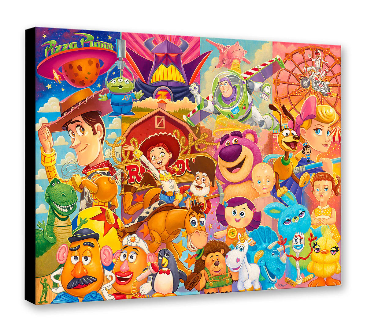 Toy Story 25th Anniversary - Limited Edition By Tim Rogerson Toy Story 25th Anniversary - Limited Edition By Tim Rogerson