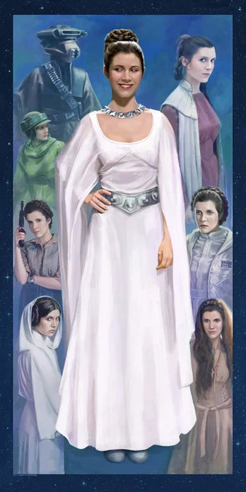 Princess Leia Organa by Kayla Woodside | Star Wars Art Disney Art On Main Street Princess Leia Organa by Kayla Woodside | Star Wars Art Disney Art On Main Street