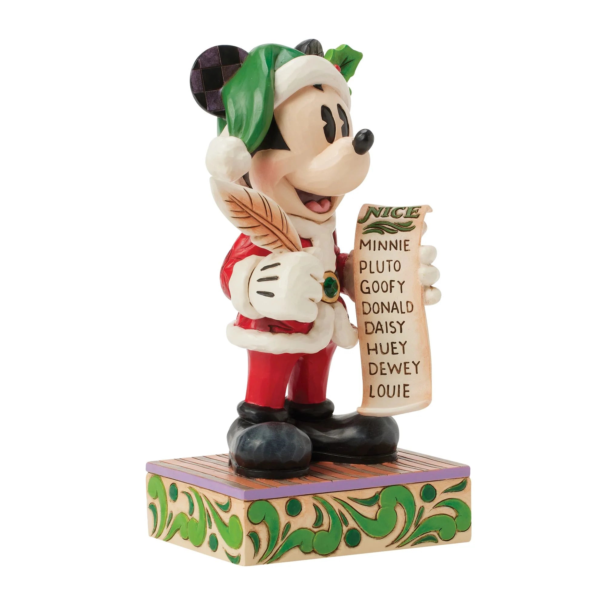 Santa Mickey with List