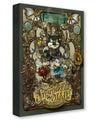 Steamboat Willie - Mickey and Minnie. Gallery Wrapped Canvas