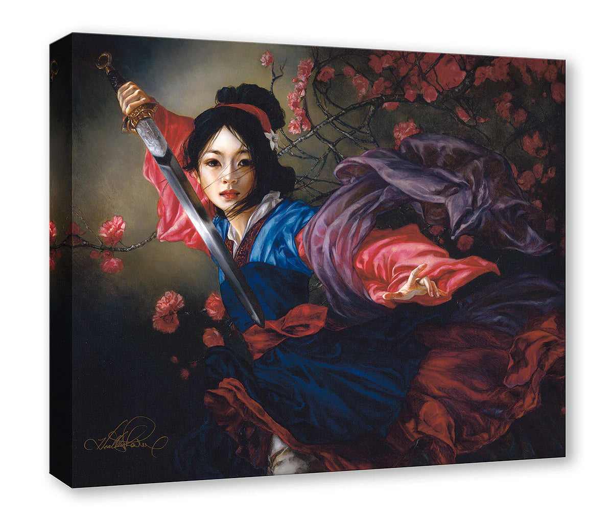 The Elegant Warrior - Premiere Treasure on Canvas