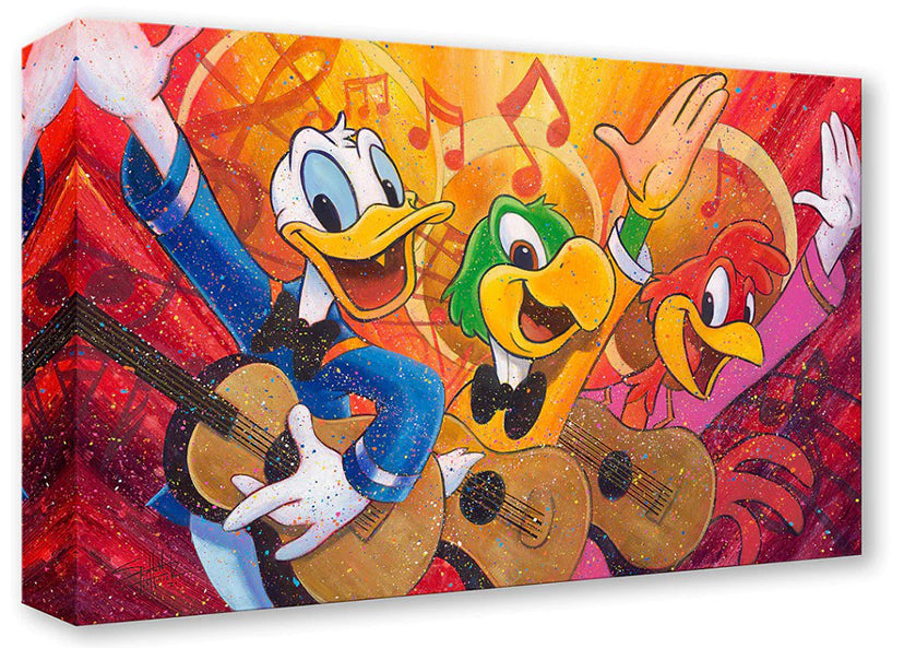 Artwork inspired by Walt Disney Studio's animated character Donald Duck.&nbsp;