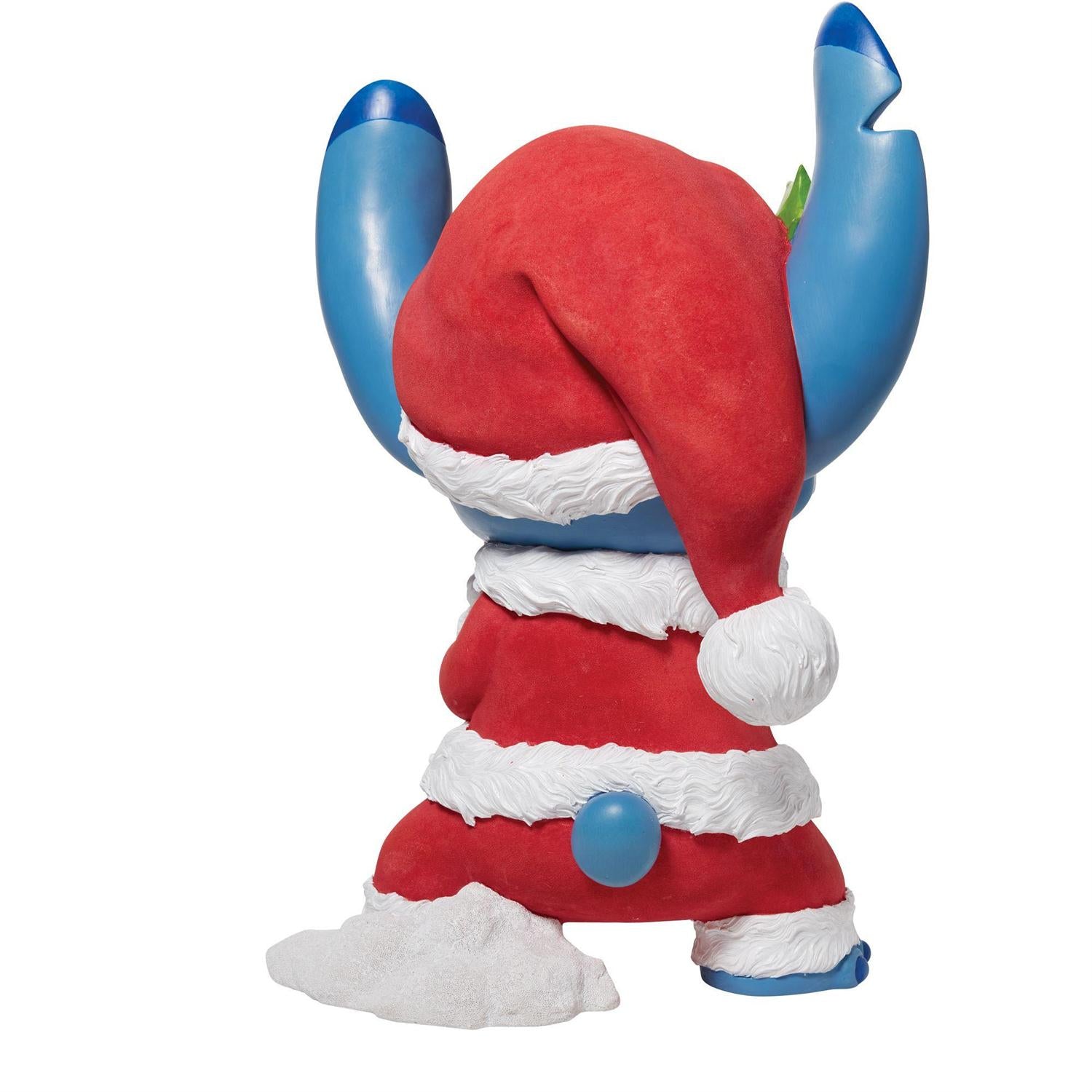 Stitch as Santa holding Lilo&