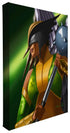 Hawkgirl, one of the Justice League&