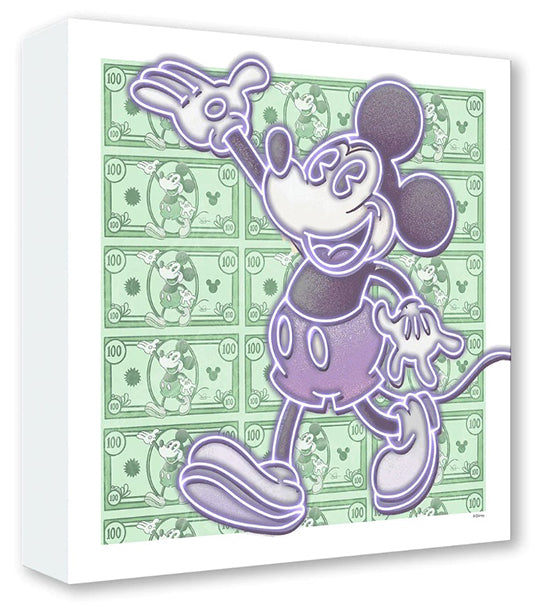 Mickey's 100 dollar - Gallery Wrapped Canvas