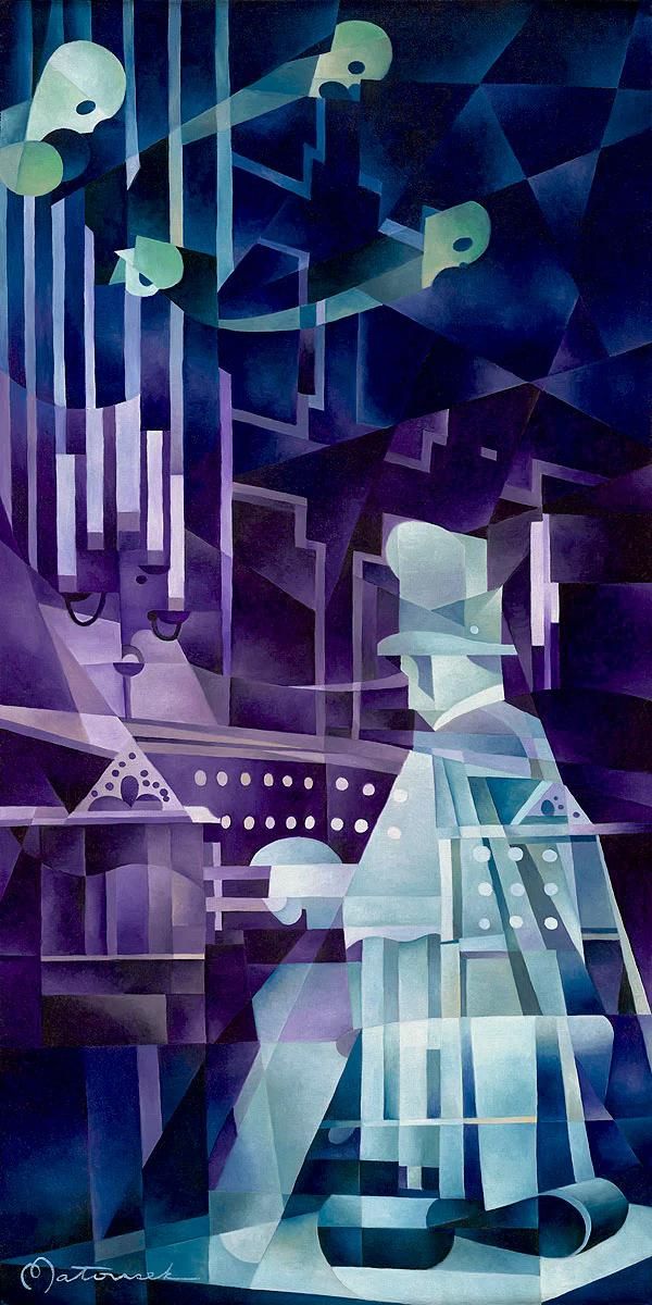Organist ghost play the organ