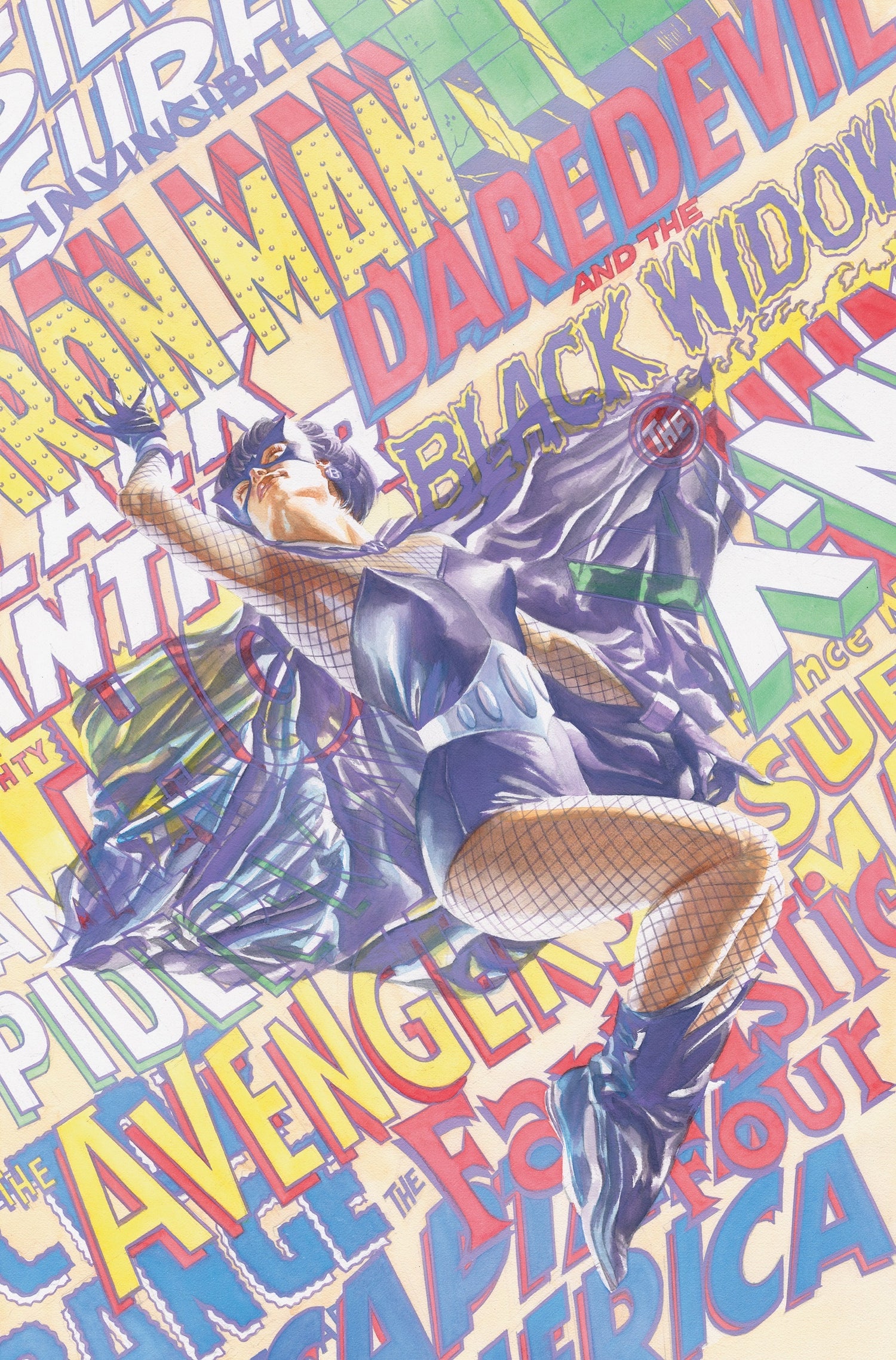 Donning her original costume is Natalia Alianovna Romanova,.