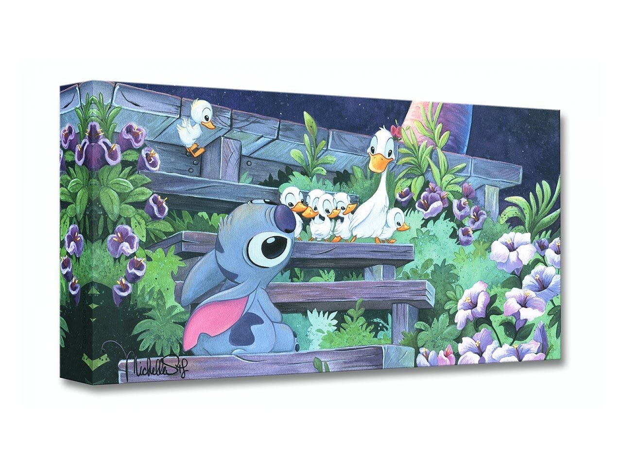 Family Blossoms - Disney Treasures On Canvas