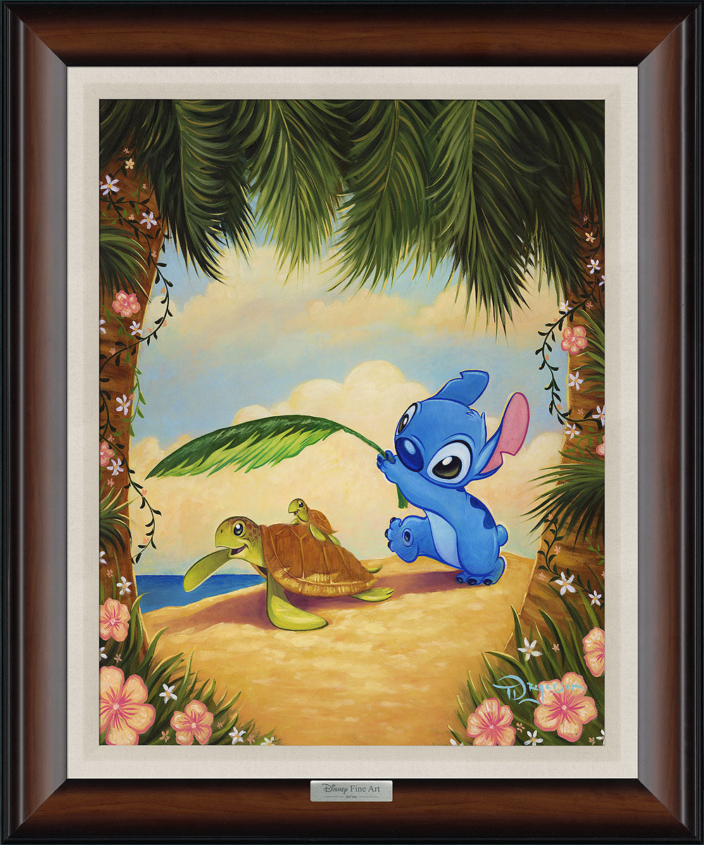 Mahalo Stitch - Disney Silver Series By Tim Rogerson – Disney Art On Main  Street