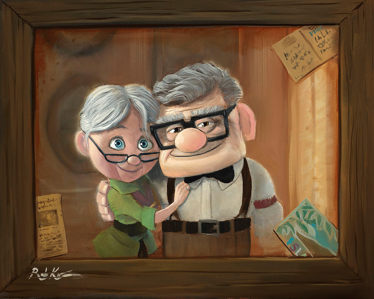 Reflecting on Life by Rob Kaz Features Carl and Ellie.