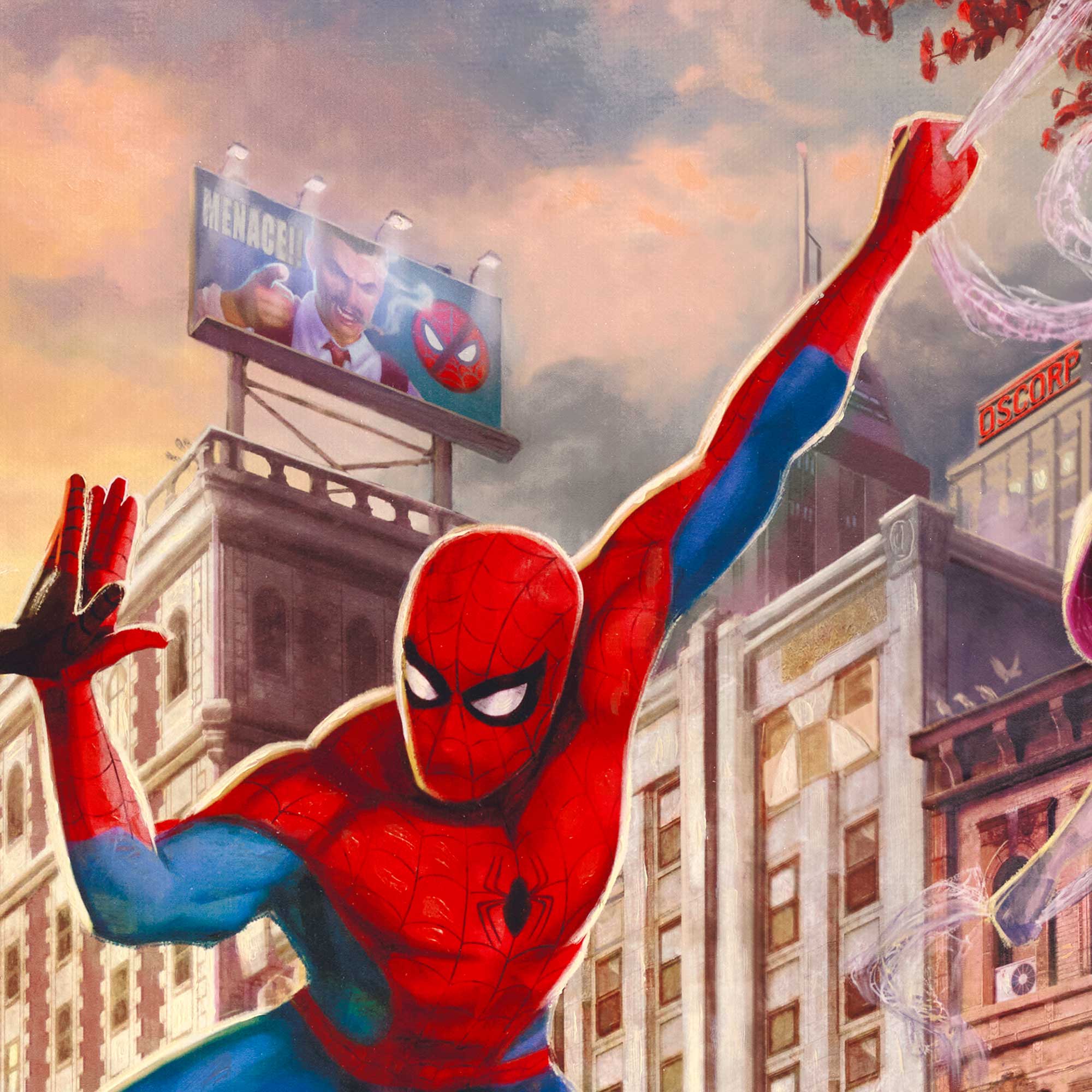Spider-Man Closeup