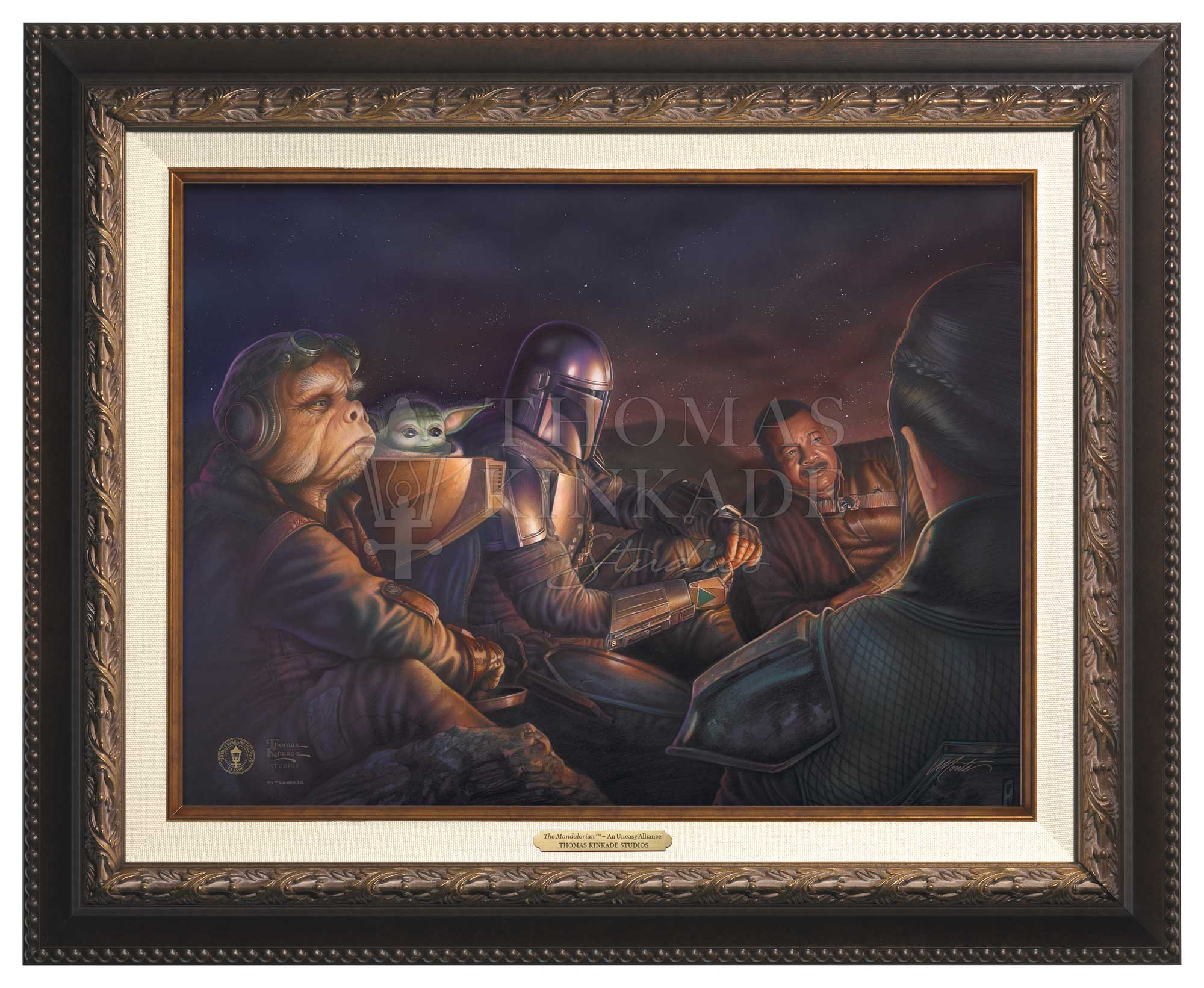 The Mandalorian - An Uneasy Alliance - Canvas Classics By Monte