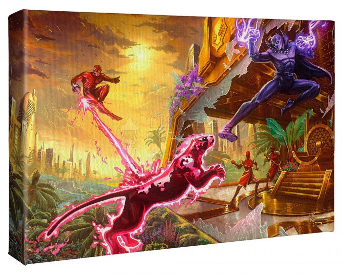 Black Panther is ready to do battle with his archenemy and secure the safety of his people.