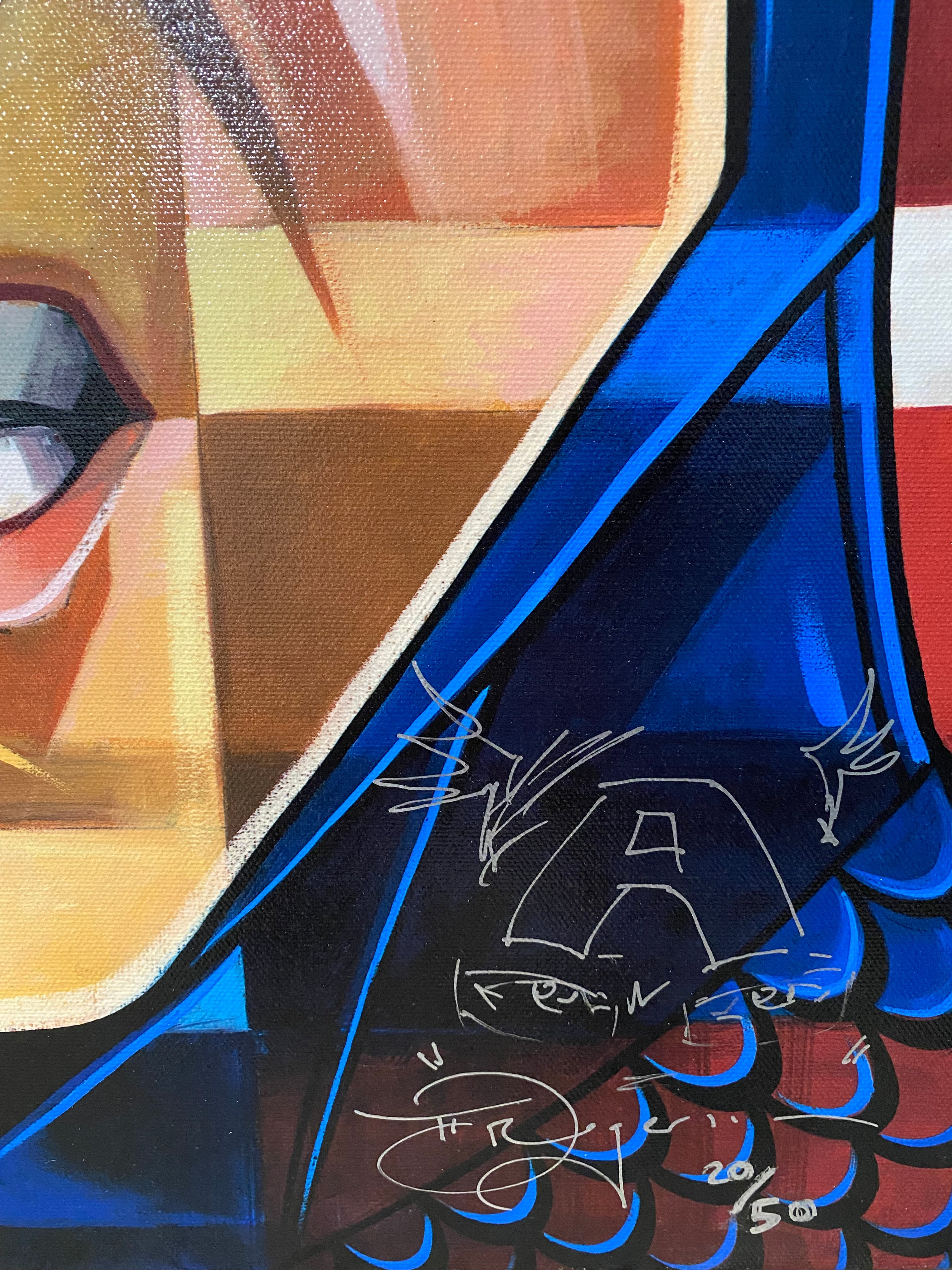 Captain America - remarque by Tim Rogerson