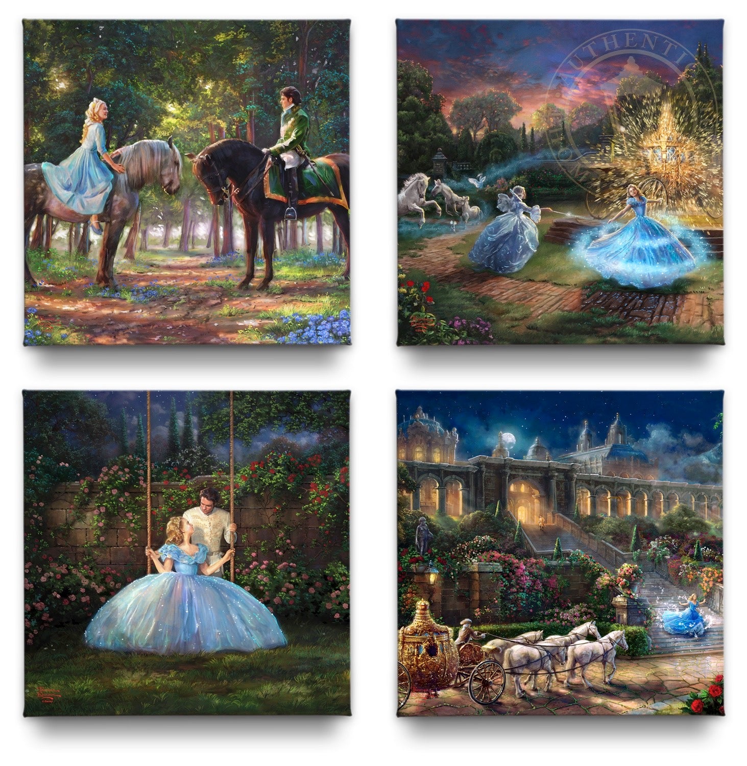 Grouping consists of Clock Strikes Midnight, Dreams Come True, Romance Awakens and Wishes Granted.