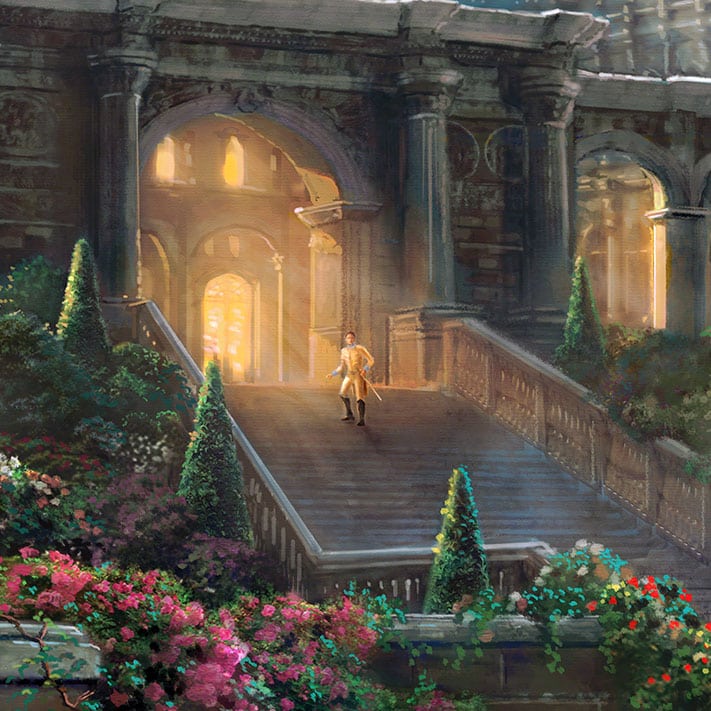 The Prince watches Cinderella&