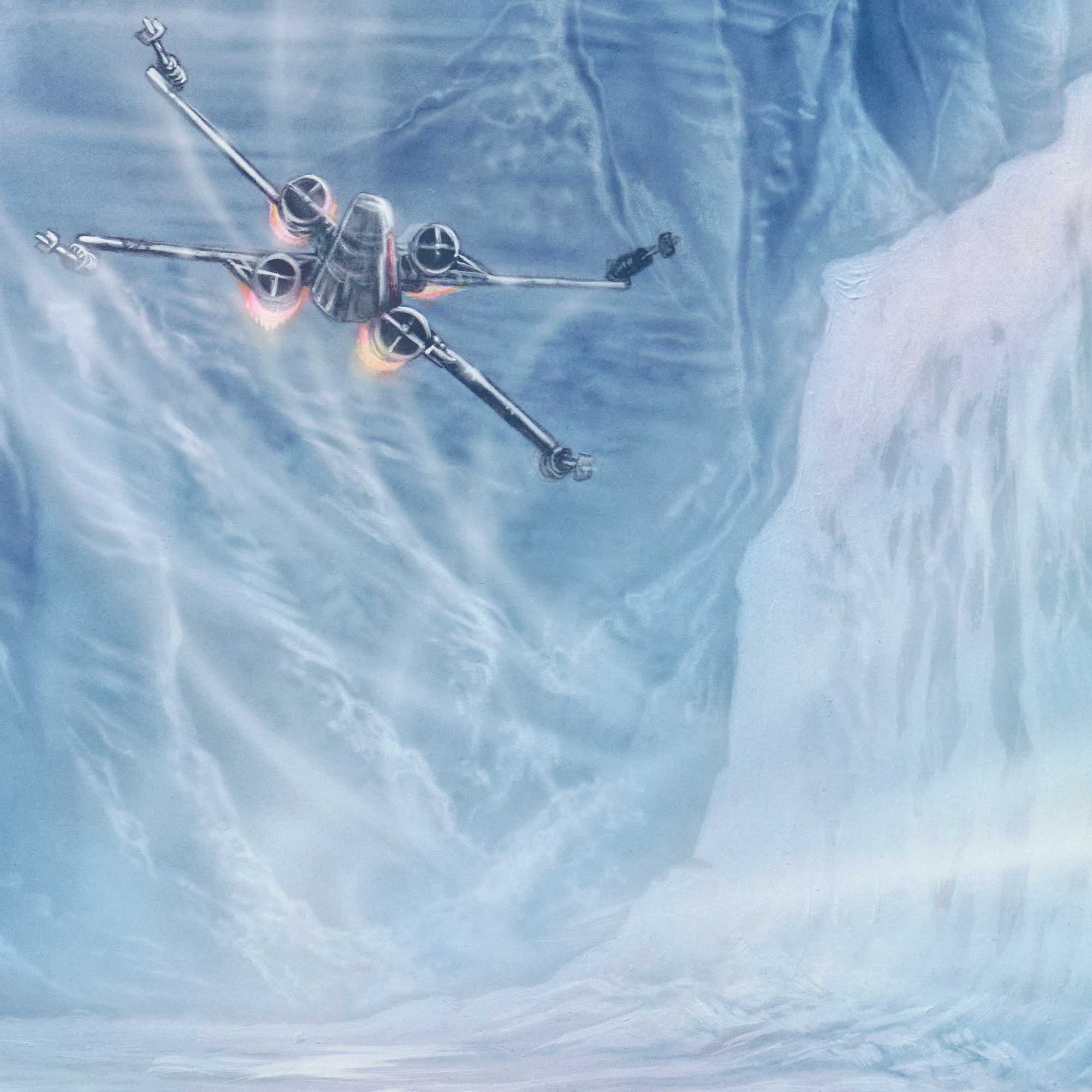 Close-up X-wing fighter 4