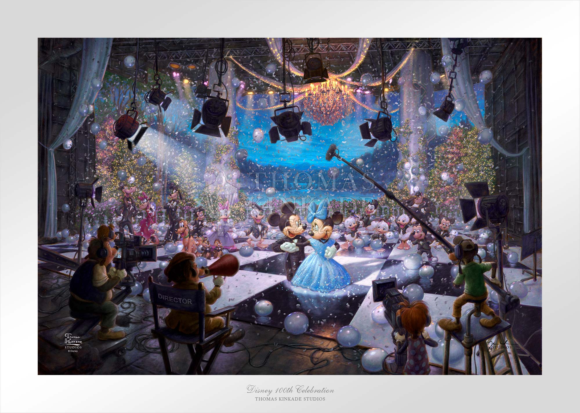 Thomas Kinkade Studios - Disney Lilo & Stitch - Limited Edition Paper 12 x 18 / SN / Unframed