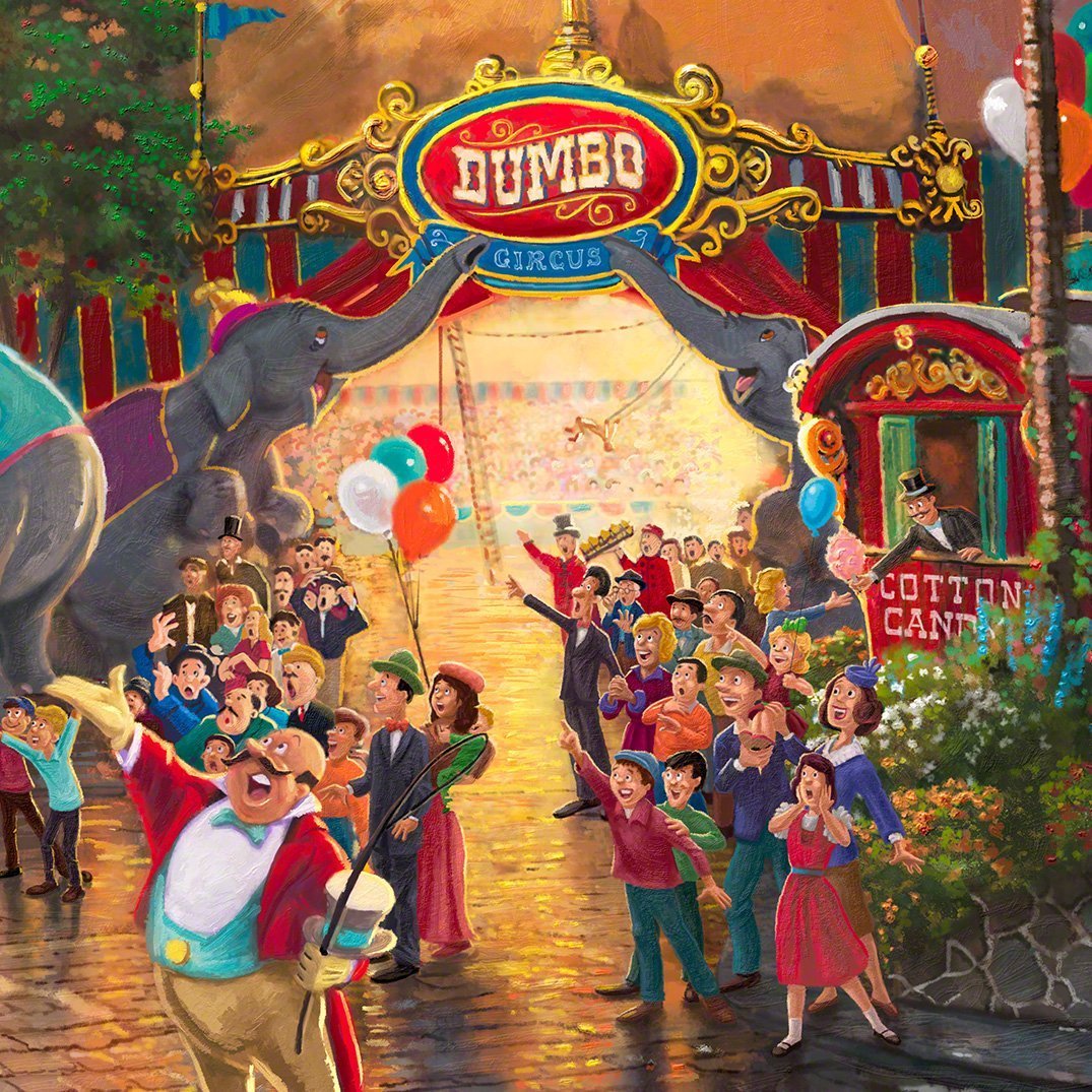 Circus welcome entrance - closeup