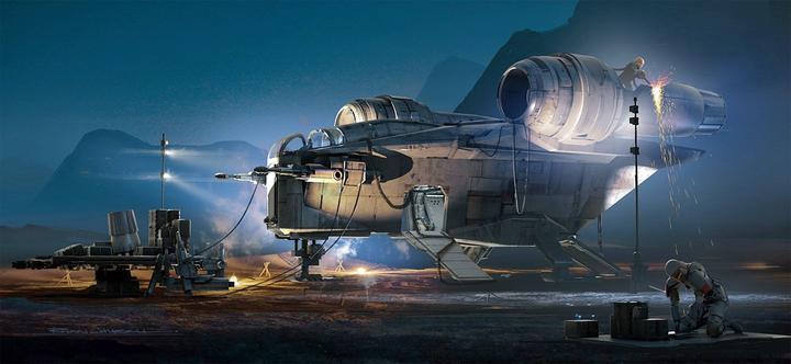 Mandalorian - Fixing the Razor Crest