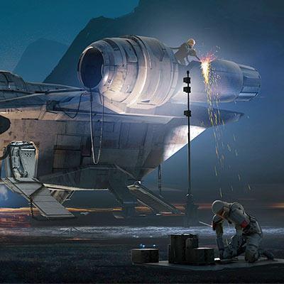 Mandalorian - Fixing the Razor Crest