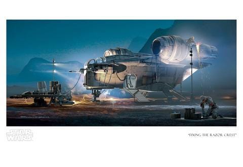 Mandalorian - Fixing the Razor Crest