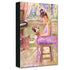 Joyful Inspiration by Irene Sheri  A young ballerina plays with her Minnie stuff toy.
