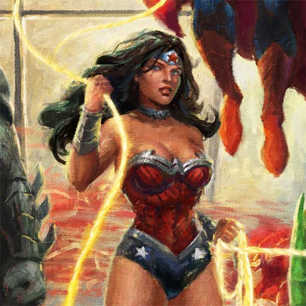 Wonder Woman - Closeup