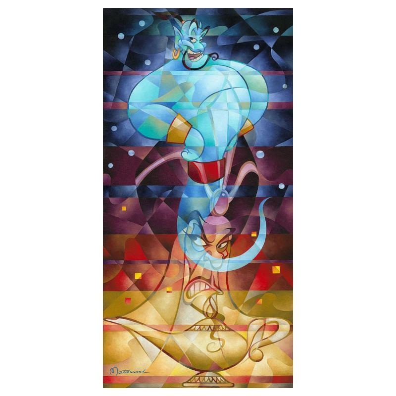 Master of the Lamp by Tom Matousek. Genie, Jafar and the magic Lamp.