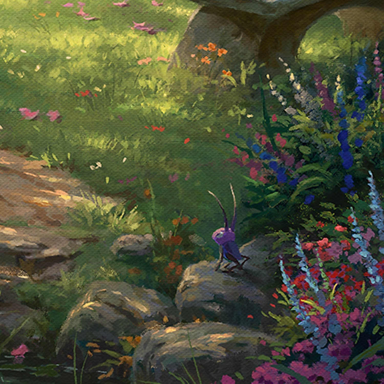 Cri-Kee, the lucky cricket - closeup