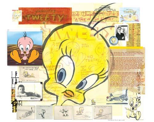 Origins of Tweety - Looney Tunes by Bob Clampett – Disney Art On