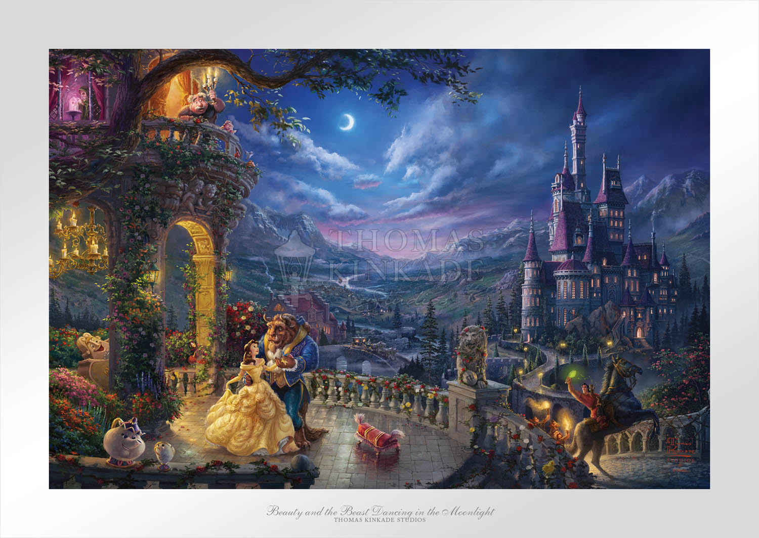 Disney - Beauty and the Beast Dancing in the Moonlight