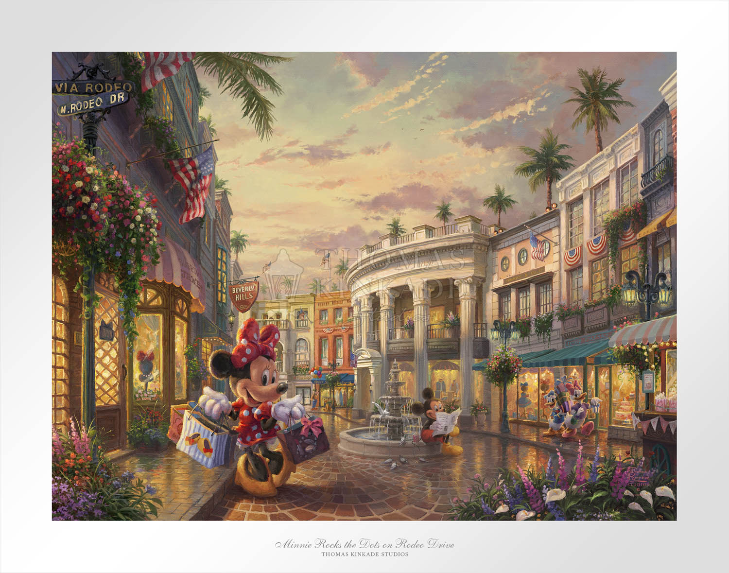 Minnie Rocks the Dots on Rodeo Drive - Limited Edition Paper