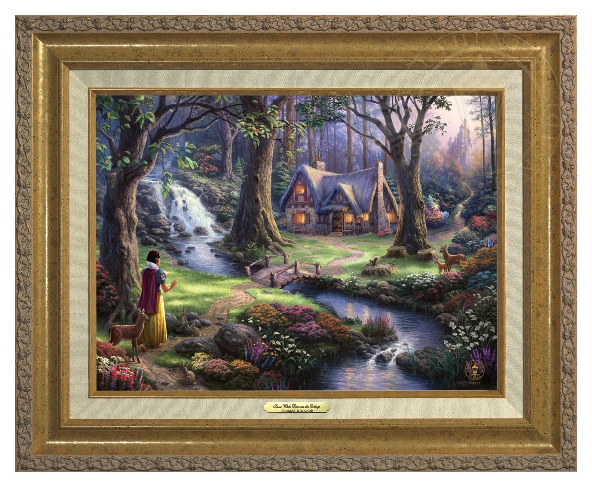 Snow White Discovers the Cottage