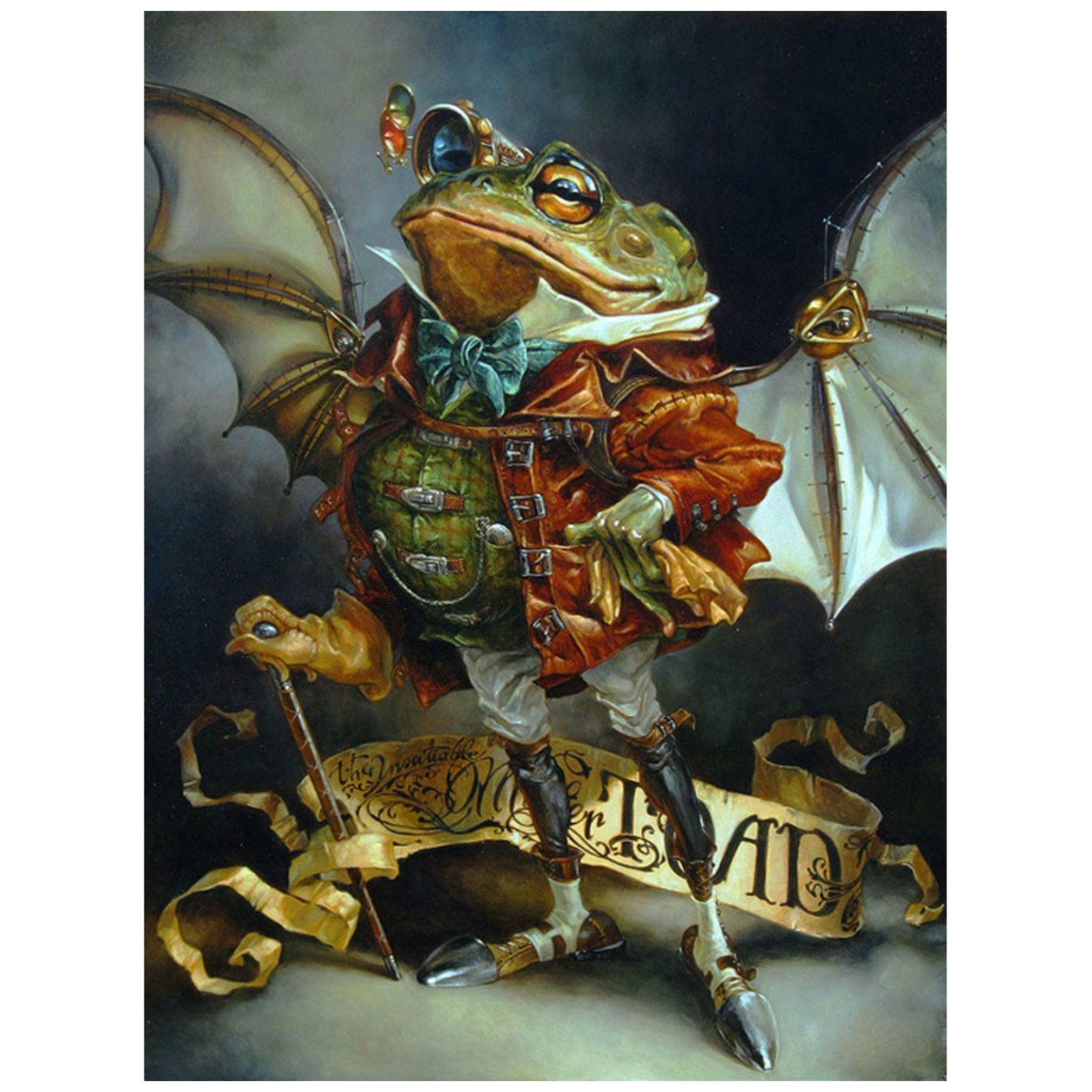 The wealthy Mr. Toad, from Legend of Sleepy Hollow, by Heather Edwards