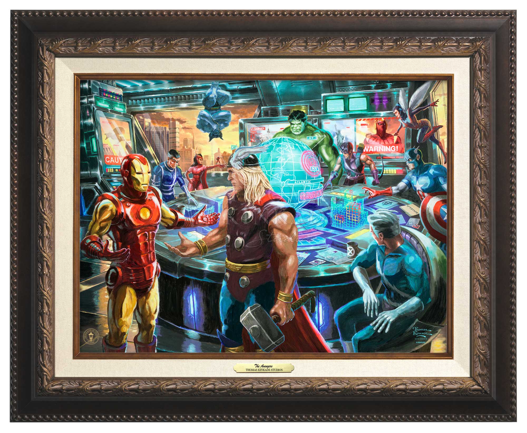 The Avengers Classics Aged Bronze Frame